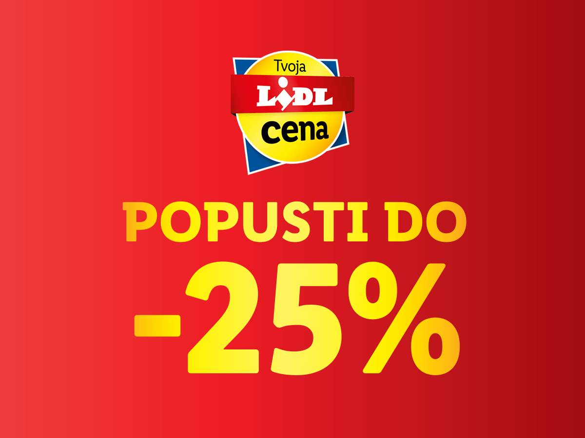 POPUSTI DO -25%