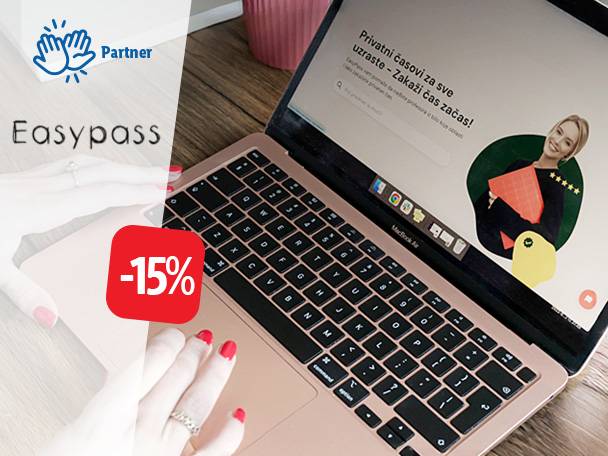 15% na online časove školskih predmeta i jezika