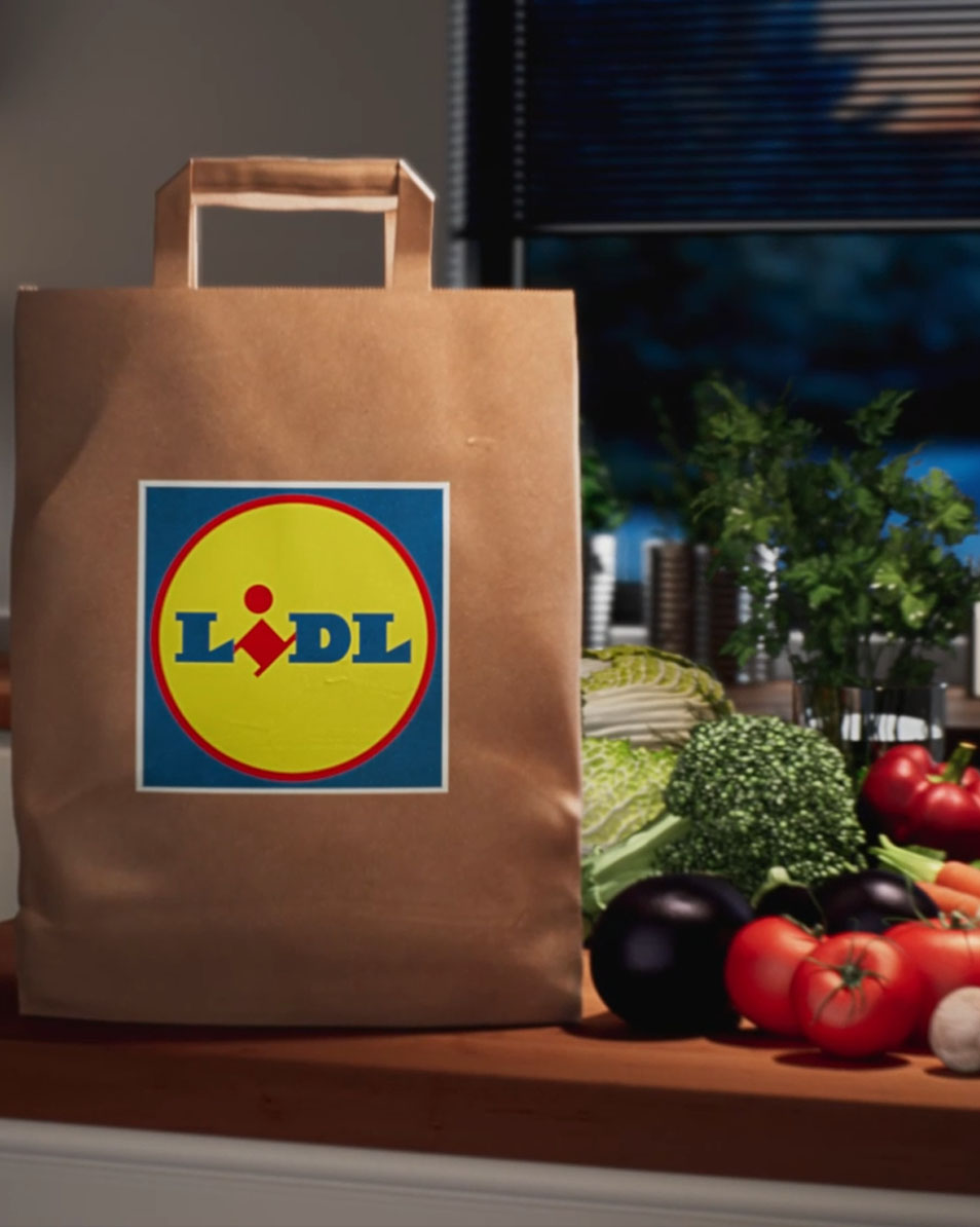 Lidl kesa sa povrćem.
