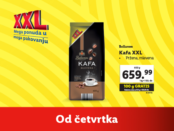 XXL Mega ponuda u mega pakovanju