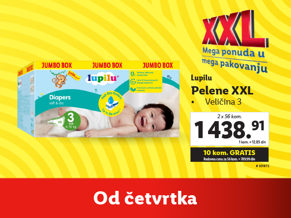 XXL Mega ponuda u mega pakovanju